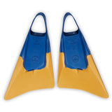 Pride Vulcan V1 Bodyboarding Swim Fins Blue/Yellow