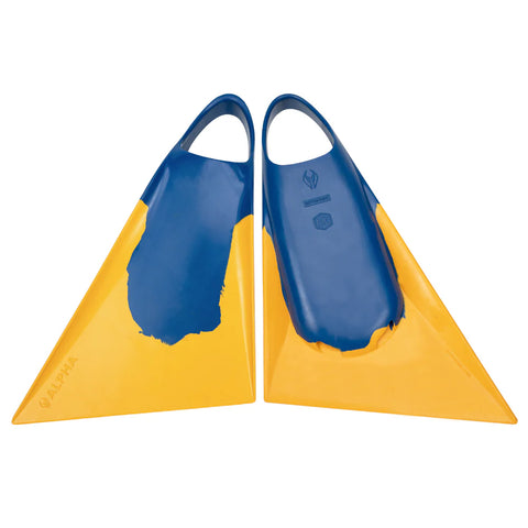 NMD Alpha Bodyboard Swim Fins Blue / Yellow