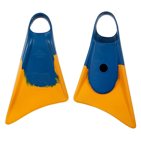 Churchill Makapuu Bodyboard Swim Fins Blue / Yellow