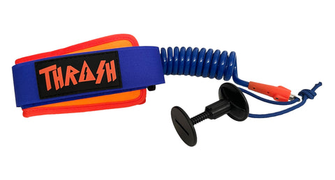 Thrash Bodyboarding Pro Bicep Leash Hexa Gel-Grip Blue / Orange