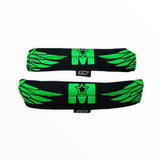 Mstar Heel Pads / Fin Tethers in Green, Red, Blue or White