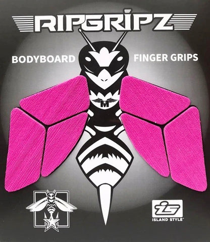 Mstar / Island Style Bodyboard Finger Grips Pink