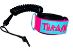 Thrash Bodyboarding Deluxe Wrist Leash  Pink / Blue